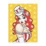 the circus lady postcards