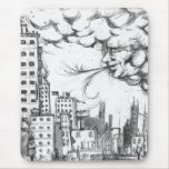 the city blows mousepads