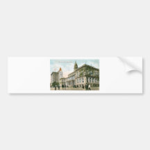 "The City Hall" New York Bumper Sticker