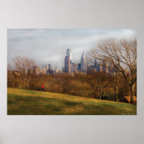 The city of Philadelphia Poster