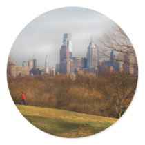 The city of Philadelphia stickers