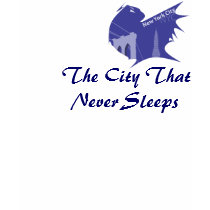 The City That Never Sleeps t-shirts