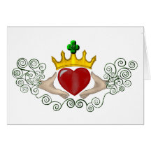 The Claddagh (Full Colour) Greeting Card