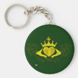The Claddagh (Gold) Key Chains