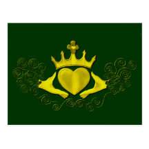 The Claddagh (Gold) Post Cards