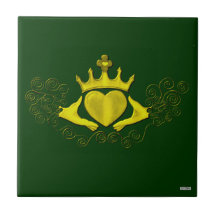 The Claddagh (Gold) Tiles