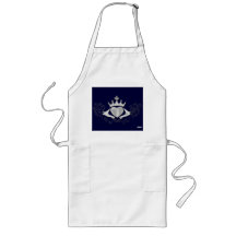 The Claddagh (Silver) Apron