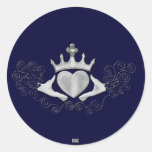 The Claddagh (Silver) Sticker