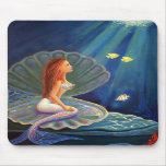 The Clamshell Mermaid - Mouse Pad