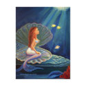 The Clamshell Mermaid - Postcard