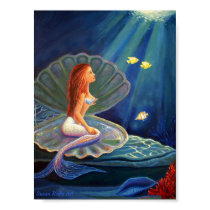 The Clamshell Mermaid Print