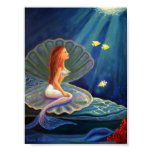 The Clamshell Mermaid Print
