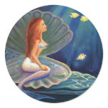 The Clamshell Mermaid - Sticker