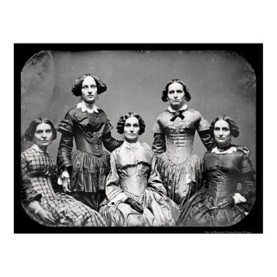 The Clark Sisters Daguerreotype 1845 Posters by lc_prints
