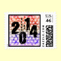 THE CLASS OF 2014 stamps