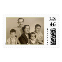 The Classic 1950's Family postage by kensurab The Classic 1950's Family postage