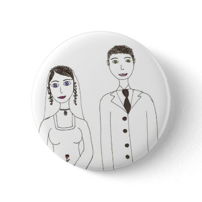 The Classic wedding Pinback Buttons