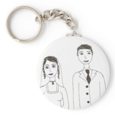 The Classic wedding Key Chain