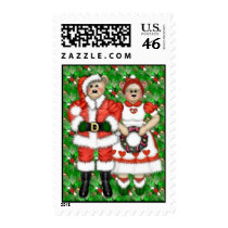 The Claus Family postage