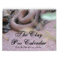 The Clay Poo Calendar by jenniferlgonzales The Clay Poo Calendar