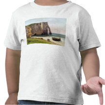The Cliffs at Etretat, 1869 Tshirt