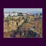 The Cliffs of Ronda, Spain Postcard