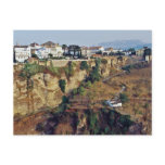 The Cliffs of Ronda, Spain Postcard