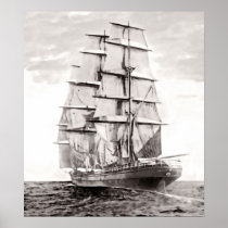 The Clipper "Cutty Sark" 1869 Print