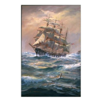 The Clipper 'Placilla' Round - Framed Print by Rb_barnes2 The Clipper 'Placilla' Round - Framed Print