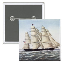 The Clipper Ship "Flying Cloud" Pin
