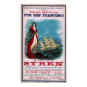 The Clipper Ship - Syren posters
