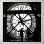 The Clock at Musee d'Orsay Poster
