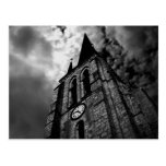 the clocktower post card