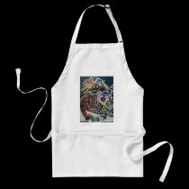 THE CLOWN AND JESTER aprons by nocklist THE CLOWN AND JESTER aprons