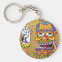 The Clown is a Wiseman in Disguise  Key Chain