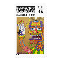The Clown is a Wiseman in Disguise  Stamps