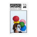 The Clown postage by klocke The Clown postage