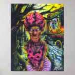 The clown - print