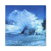 The Coast of Maine Magnet by terraphotography The Coast of Maine Magnet