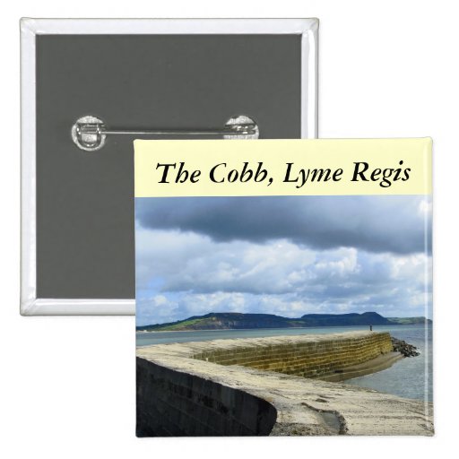 The Cobb, Lyme Regis Button