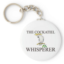 The Cockatiel Whisperer Keychain