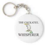 The Cockatiel Whisperer Keychain