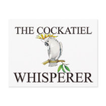 The Cockatiel Whisperer postcards
