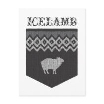 The Code Of Sheep - Icelamb postcards