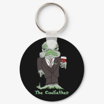 The Codfather Digital Photo Cute Keychains by zooogle The Codfather Digital Photo Cute Keychains