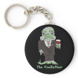 The Codfather Digital Photo Cute Keychains
