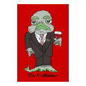 The Codfather poster print fish