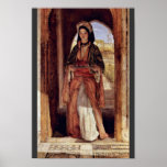 The Coffee Bearer By Lewis John Frederick Poster