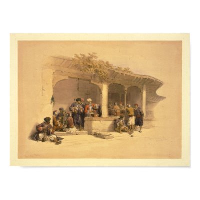 The coffee shop, Cairo Print by ZephyrusBooks