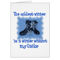 The Coldest Winter is a Winter without My Sailor cards by silentranksshop The Coldest Winter is a Winter without My Sailor cards
